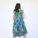 Tropical Print Vintage Cotton Dress Revelance Vintage 00005