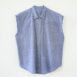 Vintage Chambray Shirt Sleeveless Revelance Vintage 00005