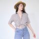 Vintage Shortsleeve Shirt Check Western Shirt Revelance Vintage 00005