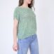 Vintage mint poinelle knit crochet top Revelance Vintage 00002