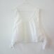 Vintage white crop top to tie triangles Revelance Vintage Vienna00003