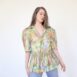 Vintagedesigner blouse wildlife print Revelance Vintage 00002