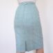 70s Vintage Blue Tan Plaid Skirt Terylene Twee Revelance Vintage 00004