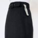 80s Deadstock Pure Wool Skirt in Black with Belt Revelance Vintage 00003