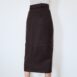 80s Pure Wool Midi Pencil Skirt with Belt Revelance Vintage 00004