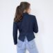 90s Twee Paper Moon Vintage Blazer Navy Embroidered Revelance Vintage 00006