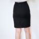 Minimalist Vintage Mini Pencil Skirt Preppy Grey Revelance Vintage 00005