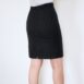 Minimalist Vintage Mini Pencil Skirt Preppy Grey Revelance Vintage 00006