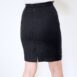 Minimalist Vintage Mini Pencil Skirt Preppy Grey Revelance Vintage 00008