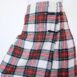 Pleated Tartan Wrap Maxi Skirt Wool Revelance Vintage 00006