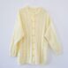 Twee Vintage Cardigan Handmade Argyle Pointelle Knit Cream Revelance Vintage 00001