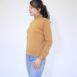 Vintage 70s Mockneck Longsleeve Shirt Tan Revelance Vintage 00003