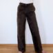 Vintage Bell Bottoms Brown Suede Flare Trousers Revelance Vintage 00004