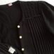 Vintage Black Puff Sleeve Grandma Cardigan tag Rêvelance Vintage