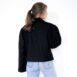 Vintage Black Velvet Blazer Puff Sleeves Revelance Vintage00006