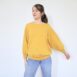 Vintage Longsleeve T Shirt Buttons Mustard Yellow Revelance Vintage 00001