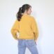 Vintage Longsleeve T Shirt Buttons Mustard Yellow Revelance Vintage 00003