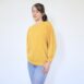 Vintage Longsleeve T Shirt Buttons Mustard Yellow Revelance Vintage 00004