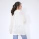 Vintage Oversized Pointelle Knit Cardigan Off-White Rêvelance Vintage 00003