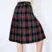 Vintage Pleated Tartan Plaid Skirt Revelance Vintage 00002