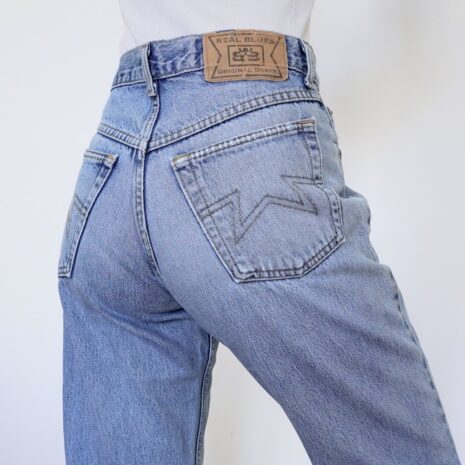 Vintage Real Blues High Waist Straight Leg Jeans Revelance Vintage 00005