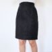 Vintage STEFANEL Pure Wool Classic Grey Pencil Skirt Revelance Vintage 00001