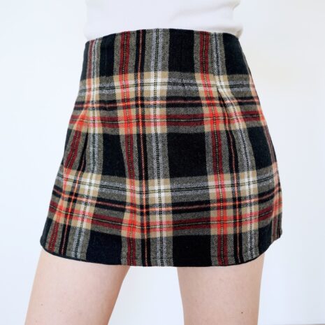 y2k Mini Plaid Skirt Revelance Vintage 00003