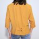 Vintage 80s Blouse Mustard Yellow 00003