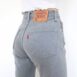 Vintage LEVIS 501 Vintage Grey Levis Student Fit Jeans Levis 501 Student Fit Levis Button Fly Levis 90s Jeans Levis Jeans Women Levis 24 Revelance Vintage 00002